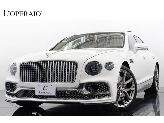 フライングスパー スピード 4WD 1オーナー OP597 白/ワイン革 スタイリング