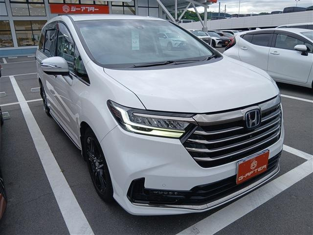 オデッセイ 2.0 e:HEV アブソルート EX 禁煙車 純正10イインチナビ フルセグ