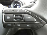 【便利装備】クルーズコントロールスイッチ☆希望の車速で定速走行する事ができます。高速道路を走る時に便利な機能です※設定速度には制限があります。