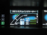 ディスプレイには、平均燃費、外気温、航続可能距離などの情報が表示されます。