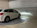 LEDヘッドランプです。十分な明るさを保ちつつも消費電力が少なく、バルブ寿命も長いのが特徴です。瞬時にMAXの光量を発揮するのもLEDならではです。