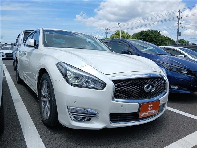 フーガ 3.7 370GT 禁煙車 黒ハーフレザーシート