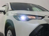 高輝度で点灯速度が速く、しかも消費電力の少ないLEDヘッドライトが装備されています!LEDの明るい光が走行中の視界の確保をサポートして、夜のドライブがより楽しく安全に運転できます♪