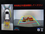 バックガイドモニターを装備しています、車庫入れもラクラクです。パノラミックビューモニターを搭載しています、上からの画像も表示されます。