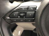 【ステアリングスイッチ】左です。ハンドルから手を離さず、運転に集中したまま手元でオーディオ操作等ができます。