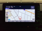 ナビゲーションはフルセグTV、インターナビ対応のGathers純正メモリーナビを搭載しています。Bluetoothオーディオ機能がありますので、スマートフォンなどの音楽も再生できます。