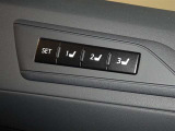 運転席のパワーシートは3名様分までメモリー機能付きです。