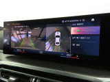 サラウンドビューカメラ。ガイドラインとパークディスタンスコントロールで安全に車庫入れ可能。