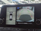 空から見下ろしているかのような視点で周囲を確認できるアラウンドビューモニター!