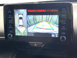 【パノラミックビューモニター】専用のカメラにより、上から見下ろしたような視点で360度クルマの周囲を確認することができます☆死角部分も確認しやすく、狭い場所での切り返しや駐車もスムーズに行えます。