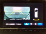 バックでの車庫入れも安心です!リアカメラが付いているバックモニター付のナビを装備しております。バンパーについているソナーや、操作線もついており距離感も画面から確認できます。
