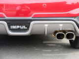 IMPULブラスト II マフラー:インパルエアロ装着車