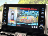 【パノラミックビューモニター】専用のカメラにより、上から見下ろしたような視点で360度クルマの周囲を確認することができます☆死角部分も確認しやすく、狭い場所での切り返しや駐車もスムーズに行えます。