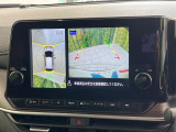 【アラウンドビューモニター】専用のカメラにより、上から見下ろしたような視点で360度クルマの周囲を確認することができます☆死角部分も確認しやすく、狭い場所での切り返しや駐車もスムーズに行えます。
