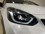 LEDヘッドライトで夜道も安心!