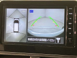 パノラミックビューモニター(全周囲モニター)です☆おクルマを空から見たように表示します。