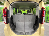 普段のお買い物や通勤、送迎等に十分な荷室スペースを確保しております。セカンドシートを倒すと、大きな荷物の積載も可能です♪