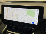 【12.3インチワイドナビ】高級感とインパクトのある大型ワイドナビを装備。各種オーディオ操作はもちろん、横長ワイド画面でのマップ2分割表示など、利便性も高いナビです♪