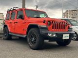 ラングラー アンリミテッド サハラ 4WD 本革シート ワンオーナー