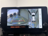 バックに入れると車を上から見られるので駐車もこれがあると安心です