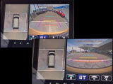 360度のモニターで駐車がとてもしやすくなっています