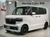 全国納車可 第三者機関証明書付 H SENSING 新車保証 試乗車 ワンオーナー ナビLXU-242NBi TV Rカメラ CD録音 DVD装備のN-BOXカスタム ターボコーディネートスタイル入庫