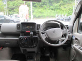 見晴らしの良い運転席です
