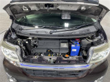 【エンジンルーム】エンジンの調子は良好です!ご納車前にはしっかりとオイル交換・その他油種類の点検補充をさせて頂きます。また、ガリバーでは修復歴のある車は販売いたしません。