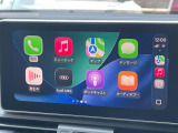 ●Apple Car Play:スマホとの有線接続で、ナビ・オーディオ再生などスマホのアプリ機能が画面でも使える便利機能です!