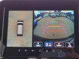 ご覧のようにドライバーの死角をしっかりサポートしてくれる360&deg;カメラ付きです☆