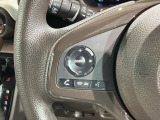 ステアリングにオーディオ操作スイッチが付いています。オーディオ画面に直接タッチしなくても操作が出来ますので、運転に集中できます。