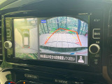 【アラウンドビューモニター】専用のカメラにより、上から見下ろしたような視点で360度クルマの周囲を確認することができます☆死角部分も確認しやすく、狭い場所での切り返しや駐車もスムーズに行えます。