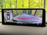 【360&deg;ビューモニター】専用のカメラにより、上から見下ろしたような視点で360度クルマの周囲を確認することができます☆死角部分も確認しやすく、狭い場所での切り返しや駐車もスムーズに行えます。