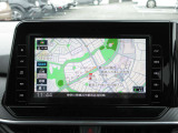 純正メモリーナビ〈MJ320D-L〉装備しております! 9インチワイドの大型モニターです!