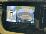 【全方位モニター用カメラ】専用のカメラにより、上から見下ろしたような視点で360度クルマの周囲を確認することができます☆死角部分も確認しやすく、狭い場所での切り返しや駐車もスムーズに行えます。