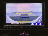 バックでの車庫入れも安心です! リアカメラが付いているバックモニター付のナビを装備しております。操作線もついており距離感も画面から確認できます。