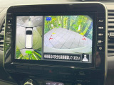 【アラウンドビューモニター】専用のカメラにより、上から見下ろしたような視点で360度クルマの周囲を確認することができます☆死角部分も確認しやすく、狭い場所での切り返しや駐車もスムーズに行えます。