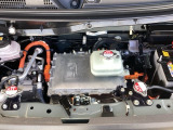 N-VAN e: のモータールームは、電動パワーユニットや補機類を効率よく配置したスペースです。