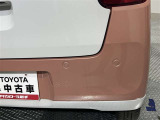 リヤもセンサー付きなので駐車時も安心です
