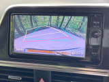【バックカメラ】駐車時に後方がリアルタイム映像で確認できます。大型商業施設や立体駐車場での駐車時や、夜間のバック時に大活躍!運転スキルに関わらず、今や必須となった装備のひとつです!