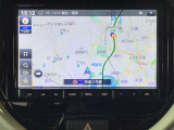 ナビゲーションのマップ画面です!