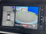 アラウンドビューモニターです。これで車庫入れもラクラク。