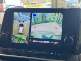 【アラウンドビューモニター】専用のカメラにより、上から見下ろしたような視点で360度クルマの周囲を確認することができます☆死角部分も確認しやすく、狭い場所での切り返しや駐車もスムーズに行えます。