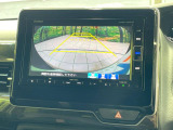 【バックカメラ】駐車時に後方がリアルタイム映像で確認できます。大型商業施設や立体駐車場での駐車時や、夜間のバック時に大活躍!運転スキルに関わらず、今や必須となった装備のひとつです!