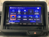 フルセグテレビ、DVD、CDなどが楽しめます。