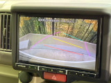 【バックカメラ】駐車時に後方がリアルタイム映像で確認できます。大型商業施設や立体駐車場での駐車時や、夜間のバック時に大活躍!運転スキルに関わらず、今や必須となった装備のひとつです!