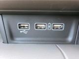 充電用USBジャック(急速充電対応タイプ2個付)