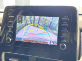 【バックカメラ】駐車時に後方がリアルタイム映像で確認できます。大型商業施設や立体駐車場での駐車時や、夜間のバック時に大活躍!運転スキルに関わらず、今や必須となった装備のひとつです!