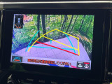 【バックカメラ】駐車時に後方がリアルタイム映像で確認できます。大型商業施設や立体駐車場での駐車時や、夜間のバック時に大活躍!運転スキルに関わらず、今や必須となった装備のひとつです!