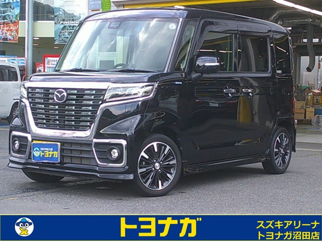 フレアワゴン カスタムスタイル ハイブリッド XT 4WD ターボ デュアルセンサーブレー...